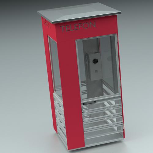 Norwegian phone booth preview image